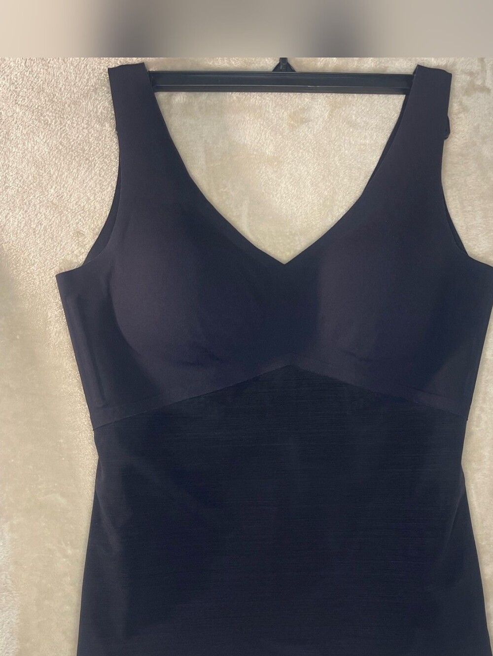 Honeylove Black V-Neck Shaping Tank